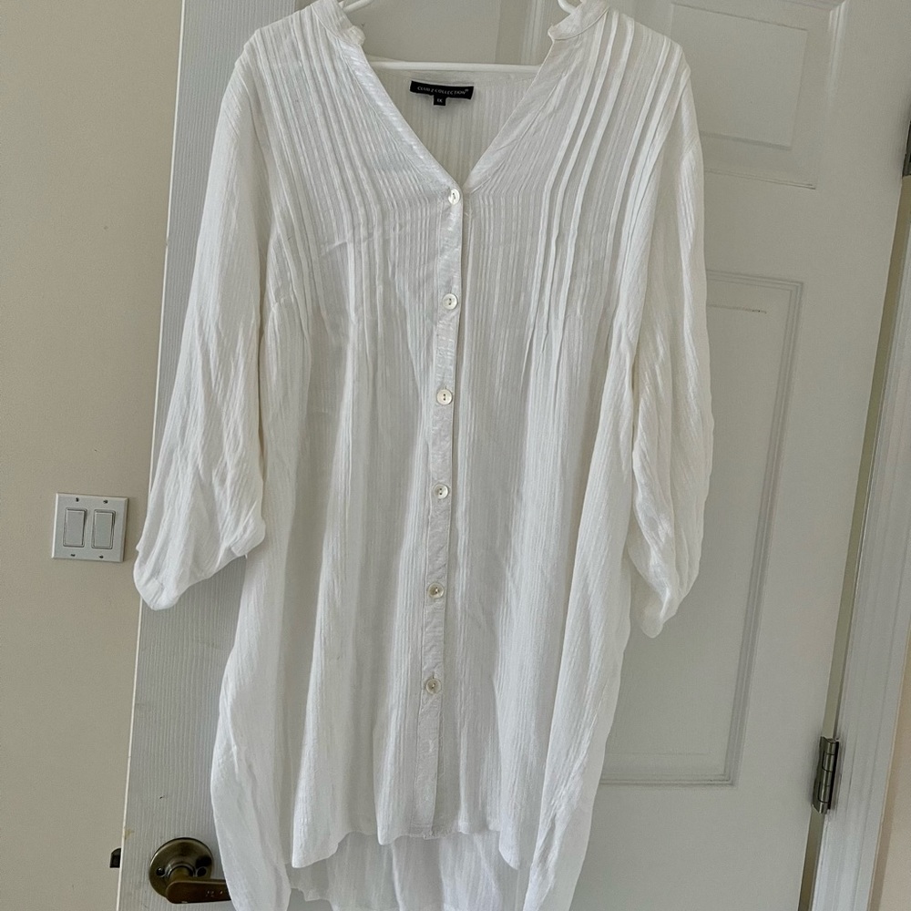 White coverup - new